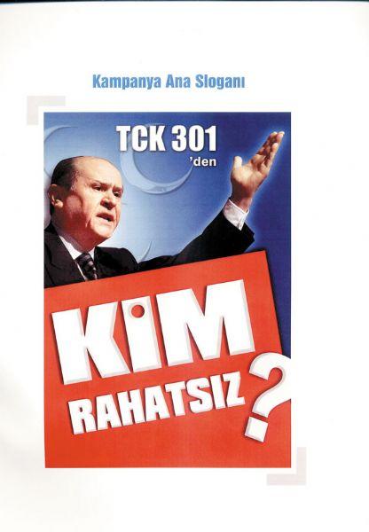 MHP'nin 301 atağı
