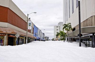 Miami'yi köpükler bastı - Resim 9