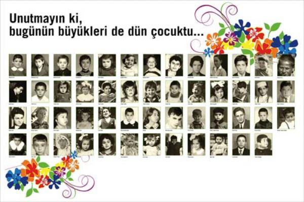 Köşk'ün 23 Nisan kartpostalındaki ünlüler - Resim 4