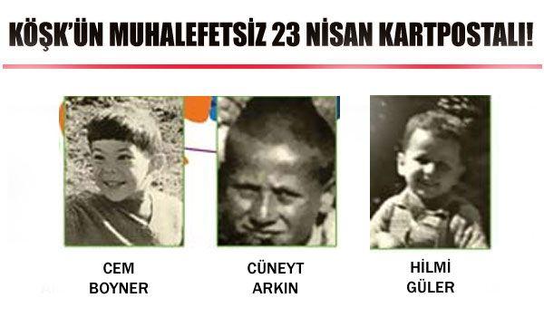 Köşk'ün 23 Nisan kartpostalındaki ünlüler - Resim 11