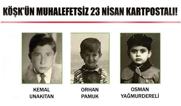Köşk'ün 23 Nisan kartpostalındaki ünlüler - Resim 16