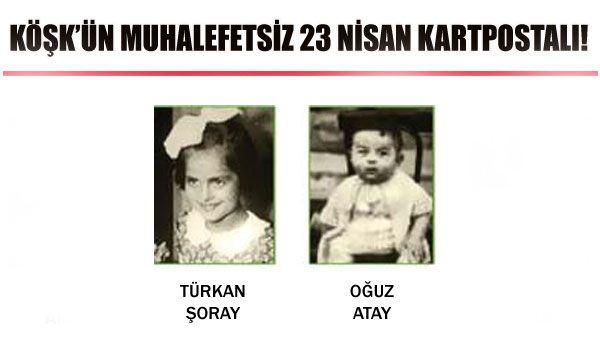 Köşk'ün 23 Nisan kartpostalındaki ünlüler - Resim 6