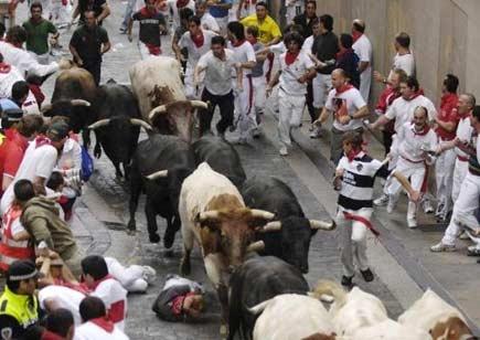 Boğa festivali ÇILGINLIĞI - Resim 5