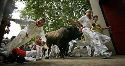 Boğa festivali ÇILGINLIĞI - Resim 2