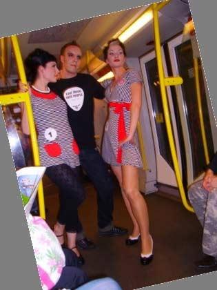 Metroda GOTİK defile - Resim 7