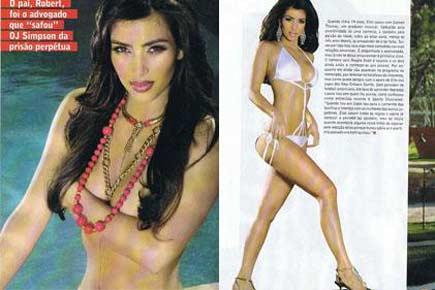 Kim Kardashian Latin basınına soyundu - Resim 3