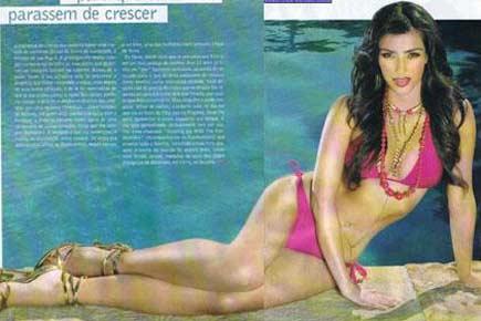 Kim Kardashian Latin basınına soyundu - Resim 2