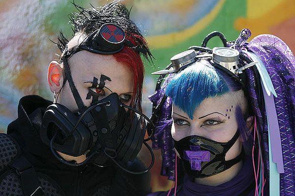 Gotik festivalinden çılgın kareler - Resim 10
