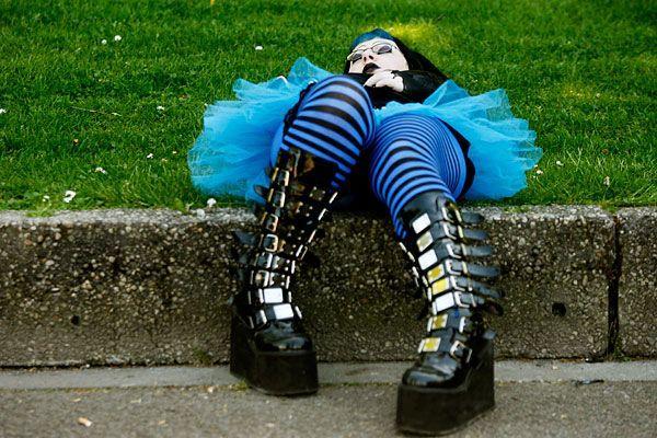 Gotik festivalinden çılgın kareler - Resim 30