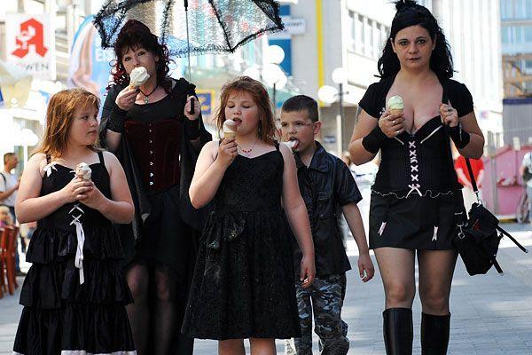 Gotik festivalinden çılgın kareler - Resim 9
