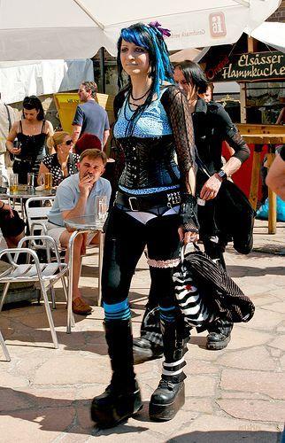 Gotik festivalinden çılgın kareler - Resim 1
