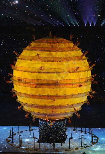 Pekin Olimpiyatları görkemli bir törenle açıldı - Resim 12
