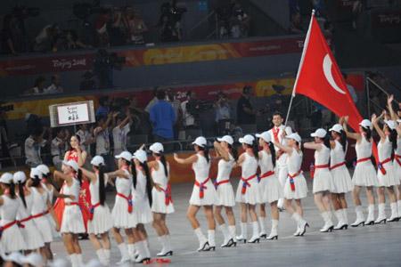 Pekin Olimpiyatları görkemli bir törenle açıldı - Resim 18