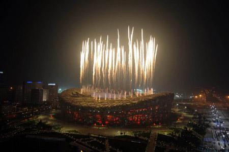 Pekin Olimpiyatları görkemli bir törenle açıldı - Resim 20