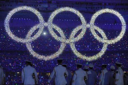 Pekin Olimpiyatları görkemli bir törenle açıldı - Resim 17