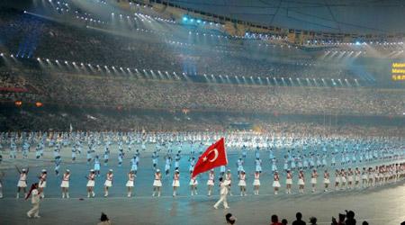 Pekin Olimpiyatları görkemli bir törenle açıldı - Resim 5