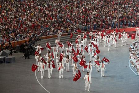 Pekin Olimpiyatları görkemli bir törenle açıldı - Resim 4