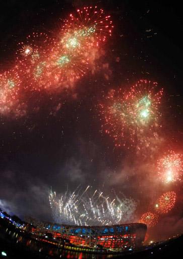 Pekin Olimpiyatları görkemli bir törenle açıldı - Resim 2