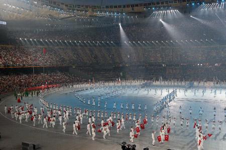 Pekin Olimpiyatları görkemli bir törenle açıldı - Resim 25