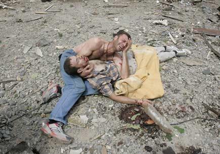 Savaşın vahşi yüzünden kareler