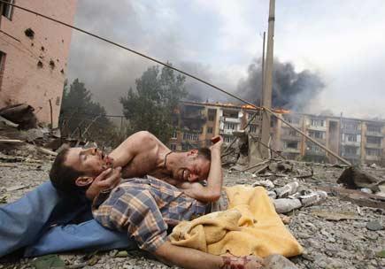 Savaşın vahşi yüzünden kareler