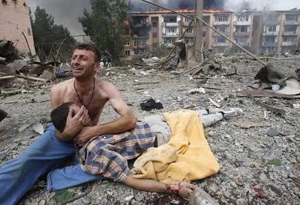 Savaşın vahşi yüzünden kareler