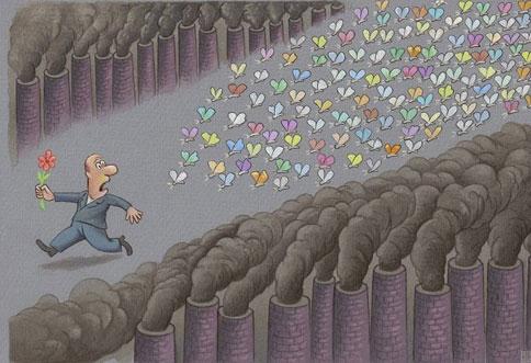 Ödüllü çevre karikatürleri - Resim 13
