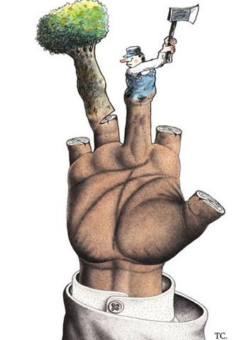 Ödüllü çevre karikatürleri - Resim 5