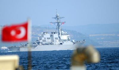 Boğazlardan ABD gemileri  geçti - Resim 5