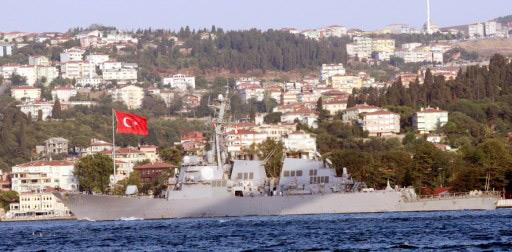 Boğazlardan ABD gemileri  geçti - Resim 13