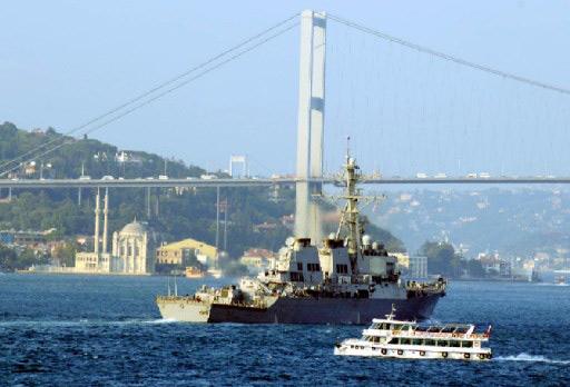 Boğazlardan ABD gemileri  geçti - Resim 6