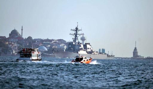 Boğazlardan ABD gemileri  geçti - Resim 8