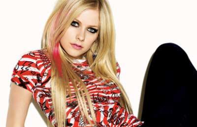 Rock prensesi Avril Lavigne - Resim 22