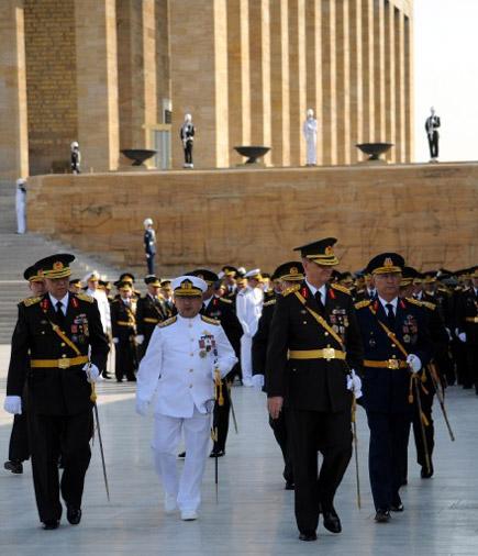 Anıtkabir'de 30 Ağustos töreni - Resim 23