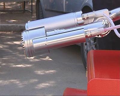 Yerli yangın söndürme robotu