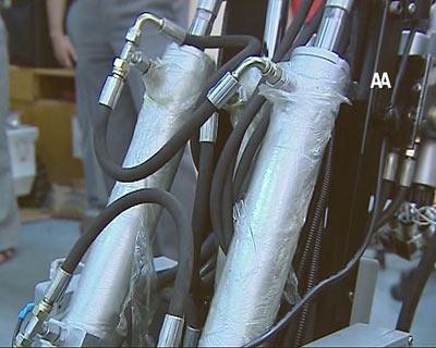 Yerli yangın söndürme robotu