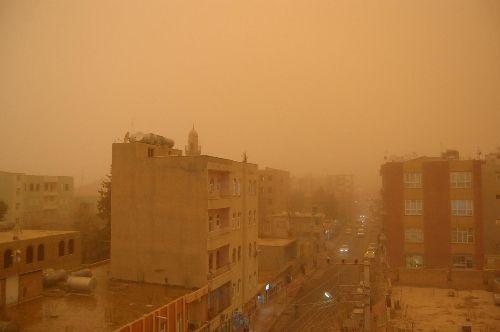 Mardin'de ÇÖL FIRTINASI - Resim 4