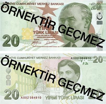 İşte yeni banknotlar