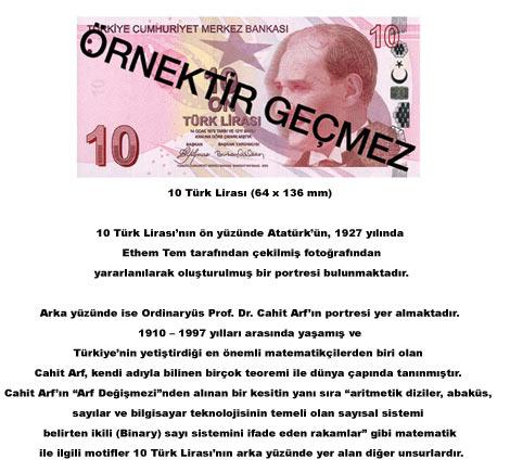 İşte yeni banknotlar