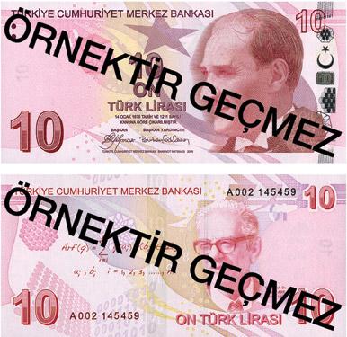 İşte yeni banknotlar