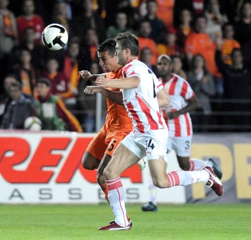 Galatasaray - Olympiakos maçı - Resim 14