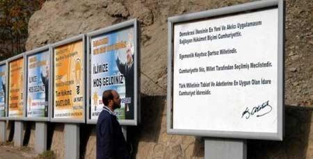 AKP pankartları indirildi - Resim 6