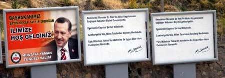 AKP pankartları indirildi - Resim 5