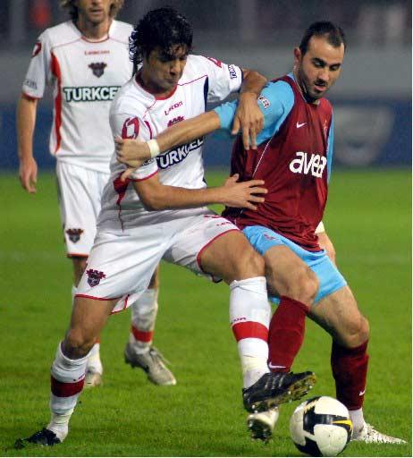 Trabzonspor-Gaziantep maçından kareler - Resim 12