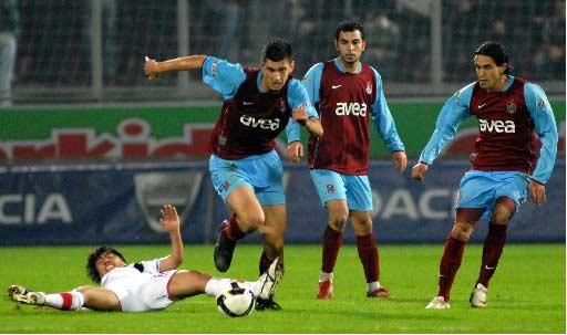 Trabzonspor-Gaziantep maçından kareler - Resim 15