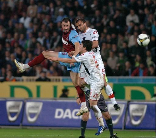 Trabzonspor-Gaziantep maçından kareler - Resim 22