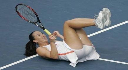 İşte seksi tenisçi Jankovic