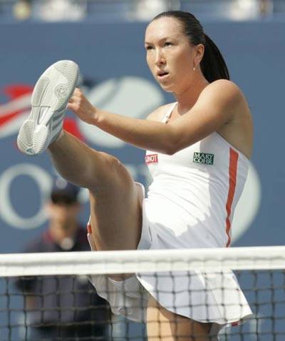 İşte seksi tenisçi Jankovic