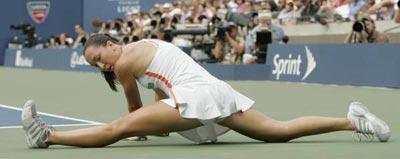 İşte seksi tenisçi Jankovic