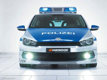 Volkswagen Scirocco polis aracı oldu - Resim 1